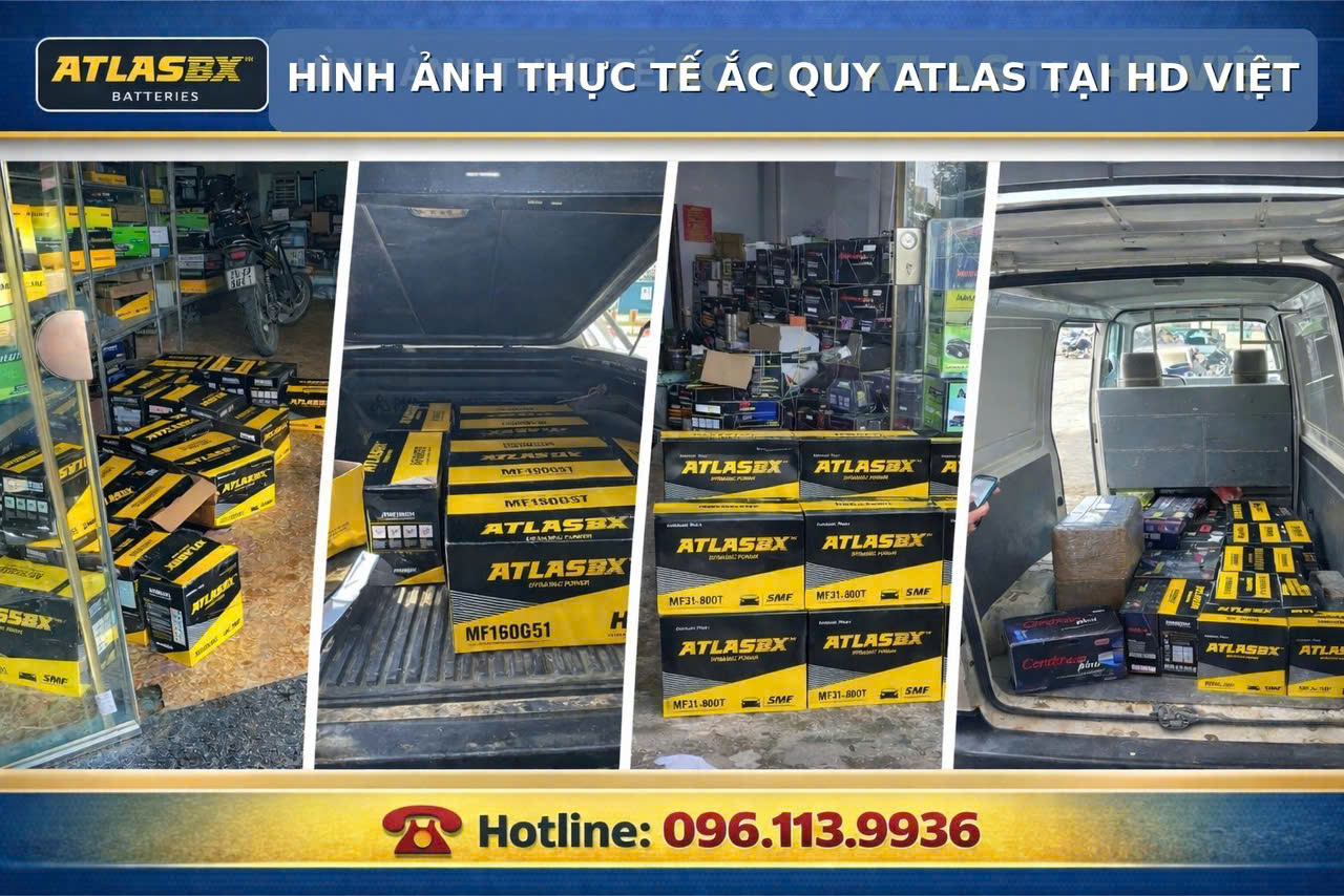Hình ảnh ắc quy Atlas tại Atlasbattery.vn