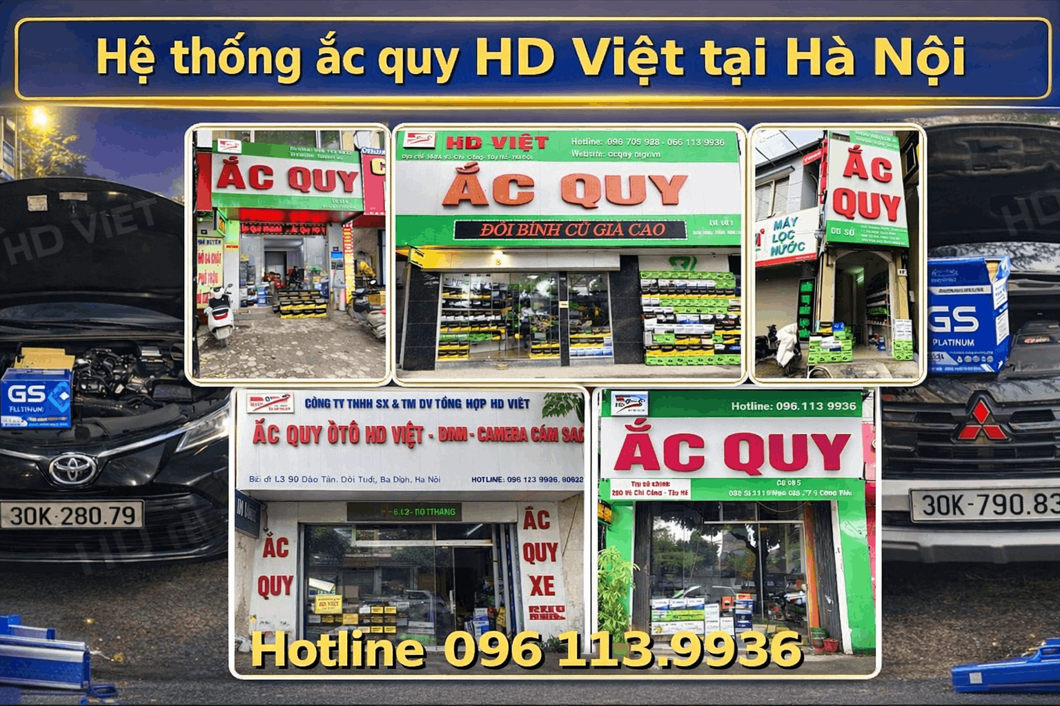 Hệ thống cửa hàng của chúng tôi tại Hà Nội