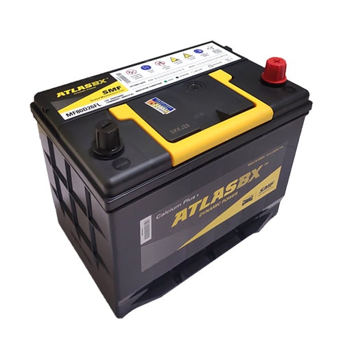 Ắc quy Atlas 80D26L (12V-70Ah) chính hãng