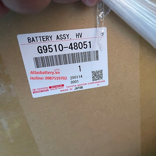 Pin Hybrid G951048051 cho xe Lexus Rx450h Chính hãng được phân phối bởi Atlasbattery