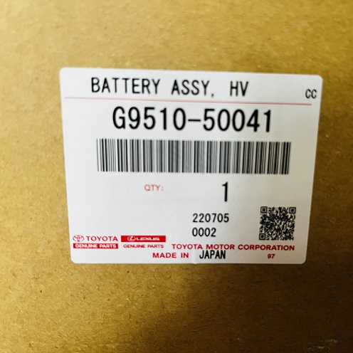 Pin Hybird G951050041 theo xe Lexus LS600hL đời 2010 đến 2016